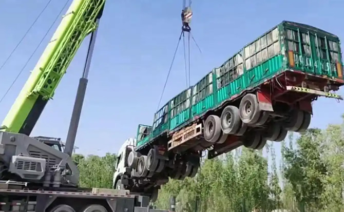 铁西区道路脱困救援案例